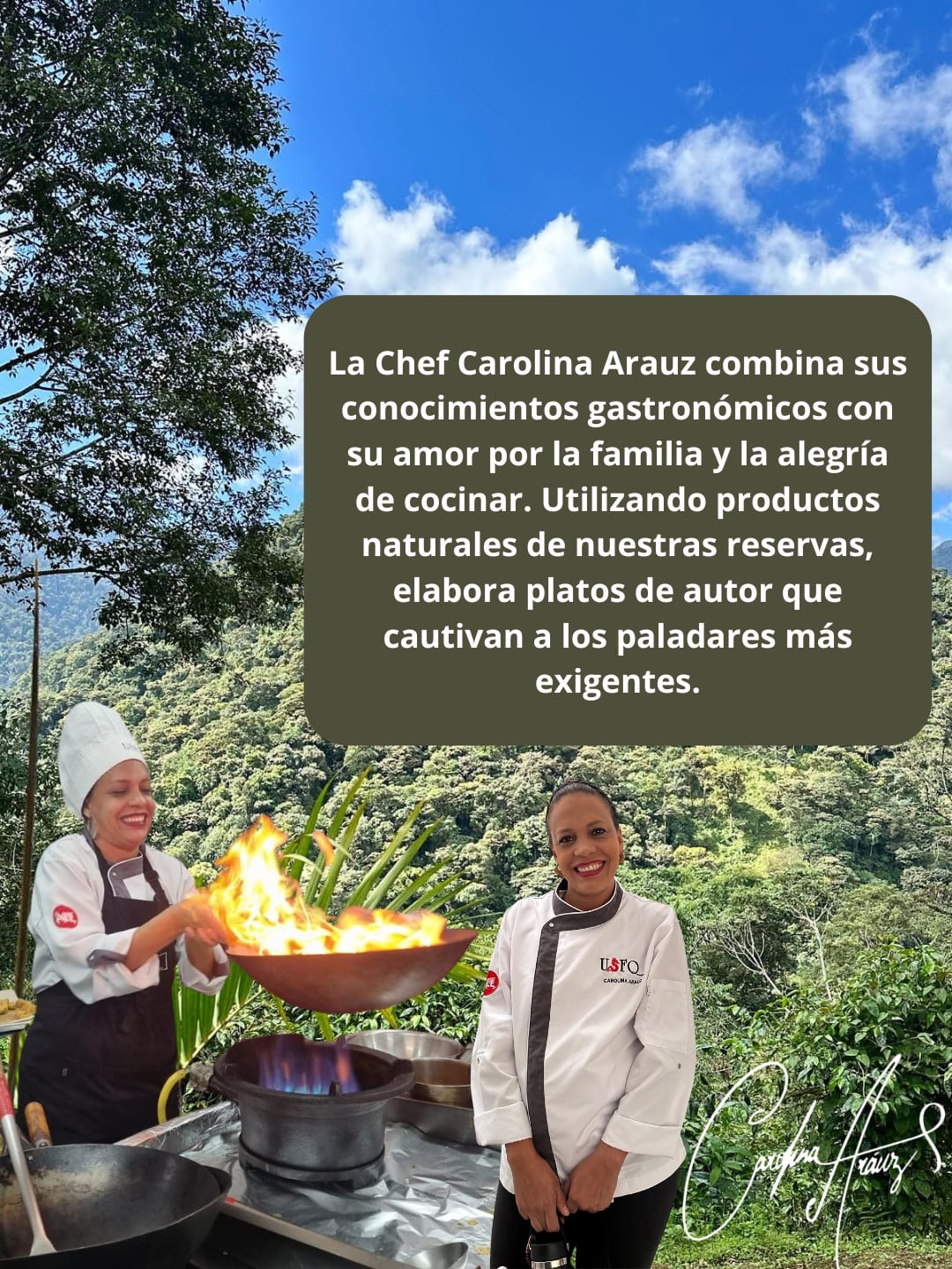 La Chef Carolina Arauz La Chef Carolina Arauz